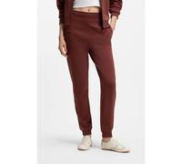 HUGO Pantaloni della tuta in terry di cotone con logo ricamato - Style Nelfinia, 50522417 Marrone M
