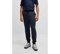 HUGO Pantaloni della tuta in terry di cotone con logo stampato - Style Dayote232, 50489617 Blu scuro L