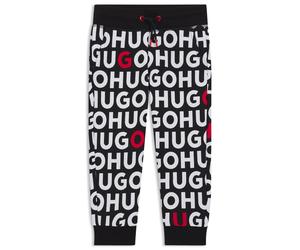 HUGO Pantaloni della tuta per bambini in misto cotone con stampa del logo ripetuto - Style G00043/M9904A, G00043 A disegni 102