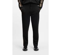 HUGO Pantaloni della tuta relaxed fit con banda con logo - Style Dolos, 50551351 Nero L