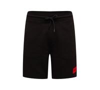 HUGO Pantaloni 'Diz' rosso / nero, Taglia 29-30