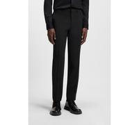 HUGO Pantaloni extra slim fit in misto lana - Style Hesten253X-MH, 50540306 Nero 94