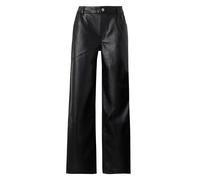 HUGO Pantaloni relaxed fit in similpelle con tasche applicate - Style Hidaya-2_B, 50568887 Nero 40