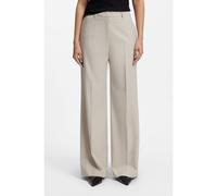HUGO Pantaloni regular fit a gamba larga in tessuto elasticizzato - Style Hasmina, 50566075 Grigio chiaro 44