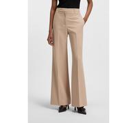 HUGO Pantaloni regular fit a gamba larga - Style Hasmina, 50545533 Beige 38
