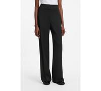 HUGO Pantaloni regular fit a vita alta con gamba svasata - Style Himia, 50516143 Nero 36