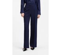 HUGO Pantaloni regular fit con gamba larga - Style Himia-1, 50566604 Blu scuro 40