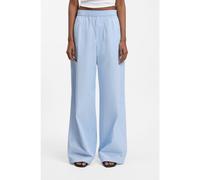 HUGO Pantaloni regular fit in popeline di cotone a righe - Style Hindusa-1_B, 50561006 A disegni 46