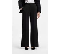 HUGO Pantaloni regular fit in seersucker elasticizzato - Style Hasmina, 50559862 Nero 46
