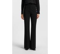 HUGO Pantaloni regular fit in tessuto elasticizzato con righe laterali - Style Hizana, 50544753 Bianco / Nero 38