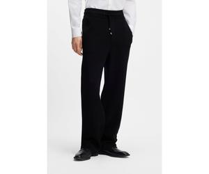 HUGO Pantaloni relaxed fit con coulisse - Style Sitro, 50546864 Nero L