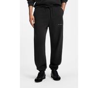 HUGO Pantaloni relaxed fit in cotone con logo streetwear - Style Datripant, 50568125 Nero M