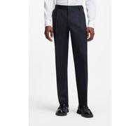HUGO Pantaloni slim fit in cotone elasticizzato paper-touch - Style Genrich262X, 50559099 Blu scuro 44