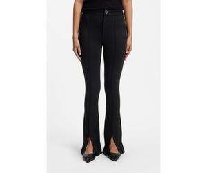 HUGO Pantaloni svasati fit con spacchi sulla parte anteriore - Style Nereyel, 50563210 Nero S