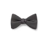 HUGO Papillon in seta con motivo jacquard - Style Bow tie dressy, 50561710 Nero pz.