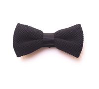 Hugo - Papillon in Seta Maglia- Tessuto Testurizzato - - Accessories - Uomo - Nero - ONE SIZE