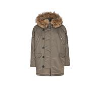 HUGO Parka idrorepellente con fodera del cappuccio in pelliccia sintetica - Style Makaro2541, 50546236 Grigio M