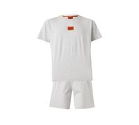 HUGO Pigiama corto 'GALAXY' grigio chiaro Uomo - Premium - Biancheria e abbigliamento da mare - Intimo - Pigiami HUGO S