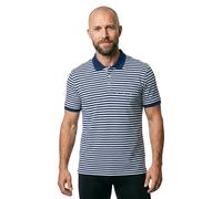 HUGO Polo in piqué di cotone a righe orizzontali - Style Demspolo, 50563805 Bianco / Blu S