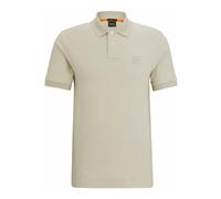 Boss Passenger 10256683 Short Sleeve Polo Beige,Grigio XL Uomo