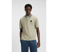 HUGO Polo HUGO x RB con patch logo con grafica toro - Style Dizgi_RB, 50549298 Beige chiaro L