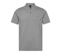 BOSS Polo Pallas in piqué di cotone con logo ricamato - Style Pallas, 50553564 Grigio chiaro XXL