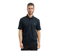 Hugo - Polo in cotone mercerizzato con monogramma Double B - - Tops - Uomo - Blu - M