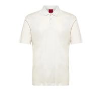 HUGO Polo slim fit in cotone intrecciato a filo irregolare - Style Dulinen, 50559709 Bianco S