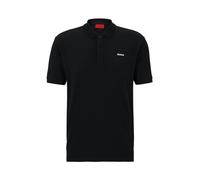 HUGO Polo Donos222 maniche corte nero/bianco Uomo XL