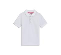 HUGO Polo per bambini in cotone elasticizzato con logo stampato - Style G00344/10P04A, G00344 Bianco 114