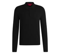 HUGO Polo slim fit in maglia con logo sulla parte posteriore - Style San Pippo-CV, 50532050 Nero S