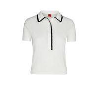 HUGO Polo SLYSA bianco | S