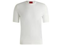 HUGO Pullover 'San Carl' bianco Uomo - Abbigliamento - Pullover e cardigan - Pullover - Pullover girocollo HUGO M