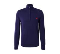 HUGO Pullover 'San Quintus' blu / rosso Uomo HUGO M blu / rosso