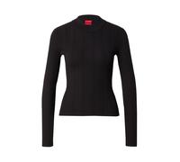 HUGO Maglione slim fit con lavorazione a coste irregolari - Style Sarphammy, 50518311 Nero XS