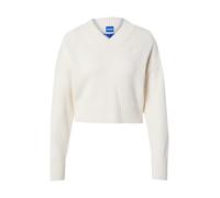 HUGO Pullover 'Scutie_B' blu / bianco Donna HUGO XS blu / bianco
