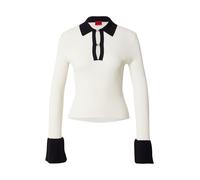 HUGO Pullover 'Sharro' nero / bianco Donna HUGO XL nero / bianco