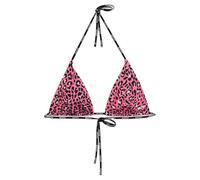 HUGO Top per bikini a motivi con lacci brandizzati - Style PURE_TRIANGLE, 50540671 A disegni M