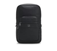 Hugo Quantic Borsa sling nero, pelle sintetica, uomo, 3L