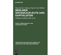 Hugo Rachel Johannes Papritz Paul Übergangszeit und Hochkapi (Copertina rigida)