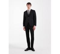 HUGO REd - Arti Hesten - Pantaloni da abito slim neri in coordinato-Nero 52