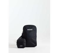 HUGO RED - Borsa porta cellulare a tracolla nera-Nero One Size
