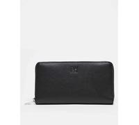 HUGO Portafoglio Chris 2.0 in similpelle con zip e logo scomposto Nero