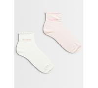 HUGO Red - Confezione da 2 paia di calzini multicolore con logo-Rosa 35-38