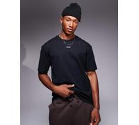 HUGO Red - Dapolino - T-shirt comoda nera-Nero S