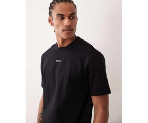 HUGO Red - Dapolino - T-shirt comoda nera-Nero S