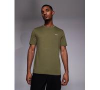 HUGO Red - Dero - T-shirt verde chiaro con logo tono su tono S