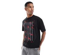 HUGO Red - Digraph - T-shirt nera-Nero M