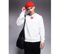 HUGO Red - Diragol - Felpa bianca-Bianco 2XL