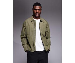 HUGO Red - Evalom - Camicia giacca oversize verde S